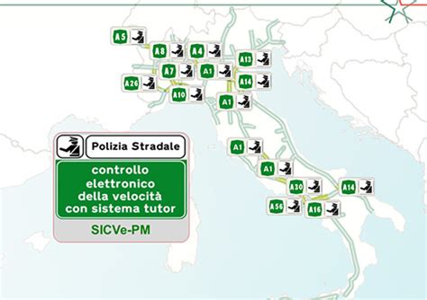 autostrada a 14 tudor limiti|Tutor in autostrada, la mappa dei dispositivi attivi per l'estate 2024.